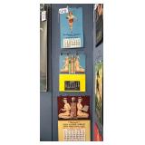 #271 Lot  of 3 Calendars (1950,1953,1952) Advertising & Print House -The Machine Company, The Osborn
