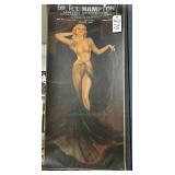 #270 Large( as is ) 1920/30s Dr. H.L. Hamptopn Licensed Chiropractor Ohio  Calendar 				#270 Large(	