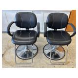Lot #6 (2) All Purpose Salon Styling Chairs #3