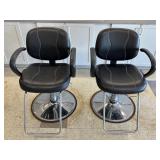 Lot #8 (2) All Purpose Salon Styling Chairs #5
