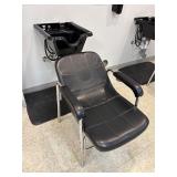Lot #18 Hair Washing Station #5- incl Chair & Bowl