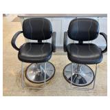 Lot #7 (2) All Purpose Salon Styling Chairs #4