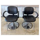 Lot #12 (2) All Purpose Salon Styling Chairs #9
