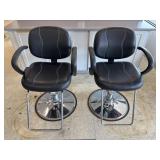 Lot #9 (2) All Purpose Salon Styling Chairs #6