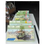#1037 NIB - Monogram Combat Series Patton Tank