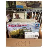 #1041 Assorted Lot - Tamiya, Italeri, Academy etc Jeeps/Trucks