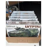 #1051 Tamiya LVT, A1 Abrams & ARV M35A2 Cargo Truck