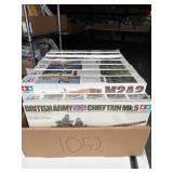 #1052 Tamiya Tank Lot