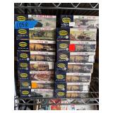 #1058 Aurora Patton Tank, Howitzer Tank, M8 Munitions Carrier etc