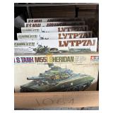 #1064 Tamiya M551 Sherman, LVT, M1A1 Abrams