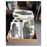 #1066 Tamiya M551 Sherman, M113, Self-Propelled AA Gun etc