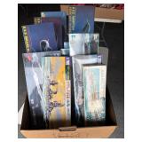 #1080 Assorted Lot Airflx, Aoshima, Bronco etc Boats