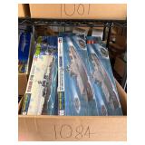 #1084 NIB - Assorted Lot Tamiya, Dragon, Hasegawa etc Boats/Submarines
