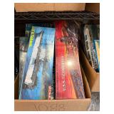 #1088 Assorted Lot Renwal, Revell, DNL etc Boats