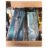 #1094 Revell U.S.S. Enterprise, U.S.S. Forest Sherman, U.S.S. Burleigh etc