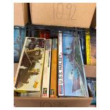 #1095 Assorted Lot The Linberg Line, Revell, Monogram etc Boats