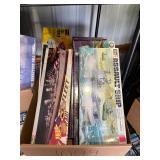 #1099 Assorted Lot The Linberg Line, Revell, Renwal etc Boats