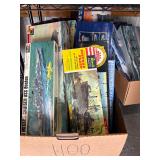 #1100 Assorted Lot The Linberg Line, Revell, Dragon etc Boats