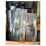 #1101 Assorted Lot Nichimo, Tamiya, Dragon etc Boats