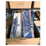 #1131 Assorted Lot Monogram, Revell, Italeri etc Boats