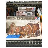 #1152 Tamiya British 25PDR. Field Gun - NIB