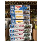 #1158 Italeri Bedford Truck, Chevrolet & M-925