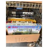 #1165 Assorted Lot ICM, Revell, Italeri etc Trucks