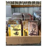 #1186 Assorted Lot Airflx, Life-Like, Italeri etc Soldiers