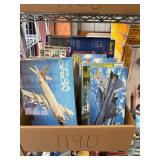 #1190 Assorted Lot AMT, Revell, Hasegawa etc Planes