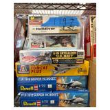 #1197 Assorted Lot Monogram, Revell, Hasegawa & Italeri Planes