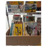 #1203 Assorted Lot Monogram, Revell, Italeri etc Planes/Helicopters