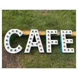 Cafe Light Up Sign (Needs Work)