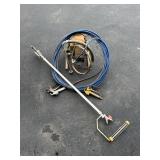Paint Spraying System with roller
