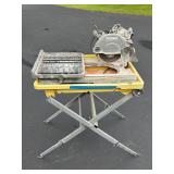 Ridgid tile cutting saw model R4040 8 inch
