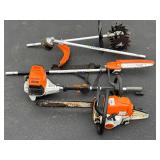 Stihl Power Yard Set incl MS251C Chain Saw, & KM131R weed whip, Pole Saw, and Tiller Set