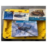 Batch of Models incl. P-51B Mustang