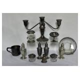 #308 Large lot of sterling- 12 pcs.
