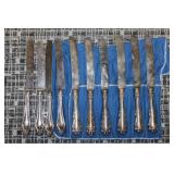 #326 Sterling handle knive lot