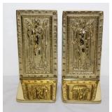 #333 Doors of Congress brass bookends