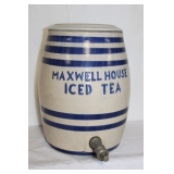 #335 Maxwell House Iced Tea Crock 