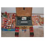 #378 Tube tester w/ extra GE tubes 