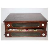 #366 Two-drawer spool cabinet 
