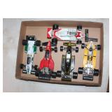 Five Formula 1 Cars