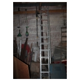 alum. extention ladder