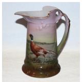 #151 Royal Bayreuth Pheasant pitcher