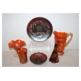 #223 Lot of 6 incl. flower pitcher