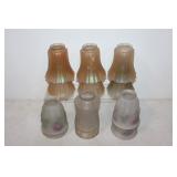#256 Lot of 12 sconces incl. rose