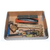 #482 US Compass, mickey mouse watch, etc