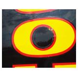 John Deere sign close up