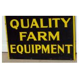 John Deere sign close up